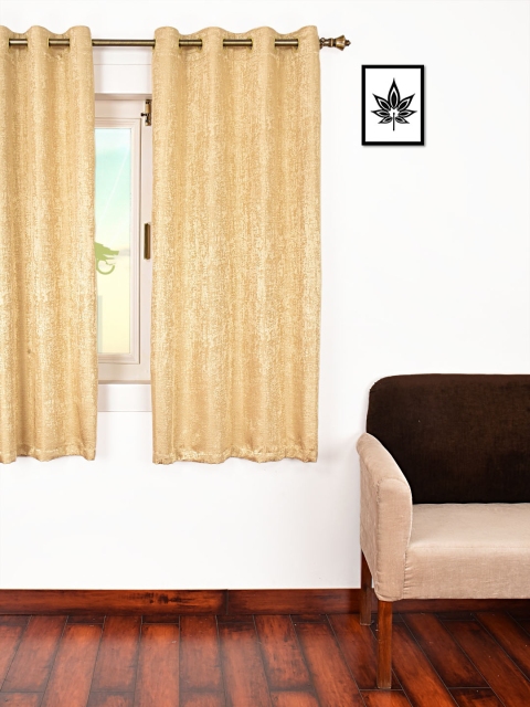 

Ariana Beige Single Room Darkening Window Curtain