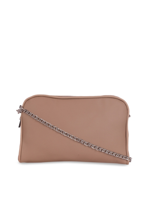 

Bagkok Beige Solid Sling Bag