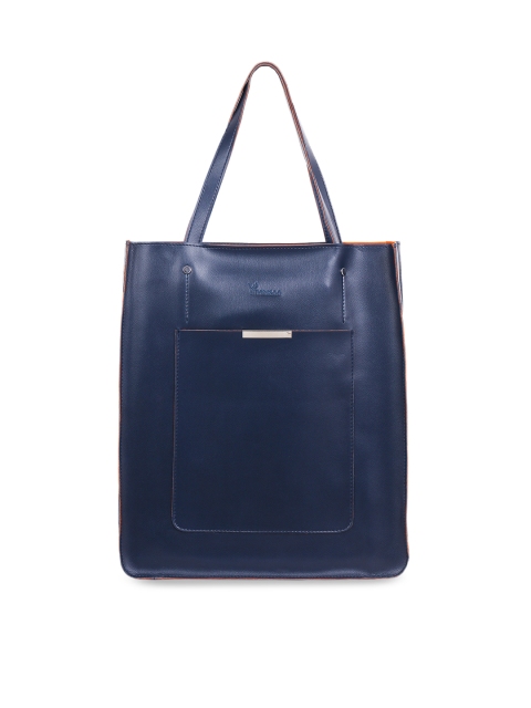 

Vivinkaa Navy Blue Solid Shoulder Bag