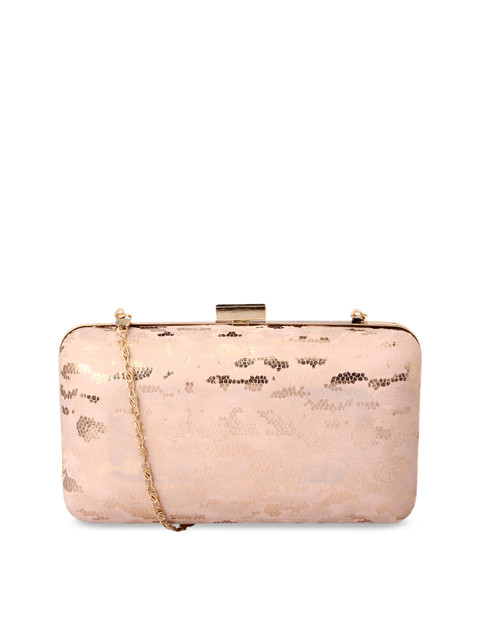 

Berrypeckers Pink Printed Clutch