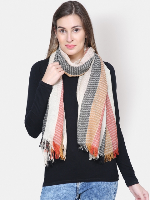 

Anekaant Women Multicoloured Woven Design Stole, Multi