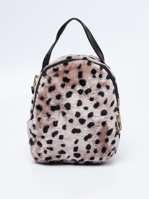 

Ginger by Lifestyle Women Brown Geometric Backpack