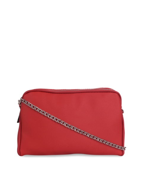 

Bagkok Red Solid Sling Bag