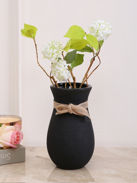 

Aapno Rajasthan Black Ceramic Flower Vase