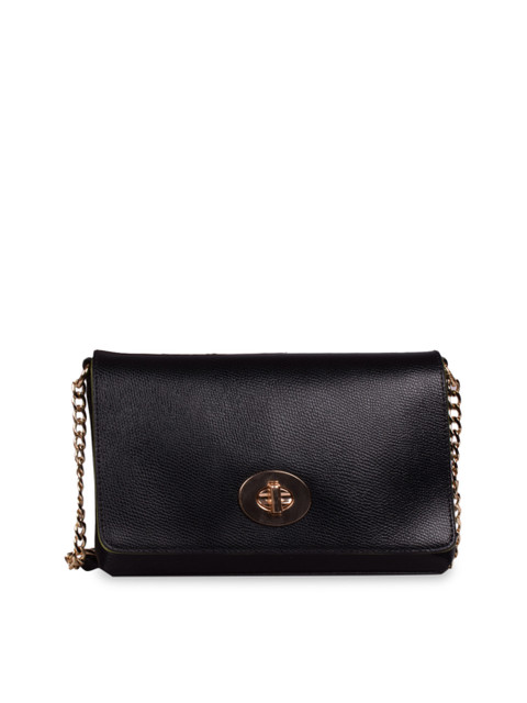 

Bagkok Black Solid Sling Bag