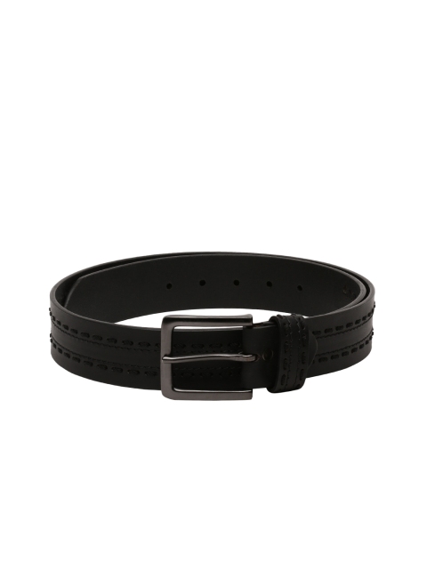 

CRUSSET Men Black Solid Belt