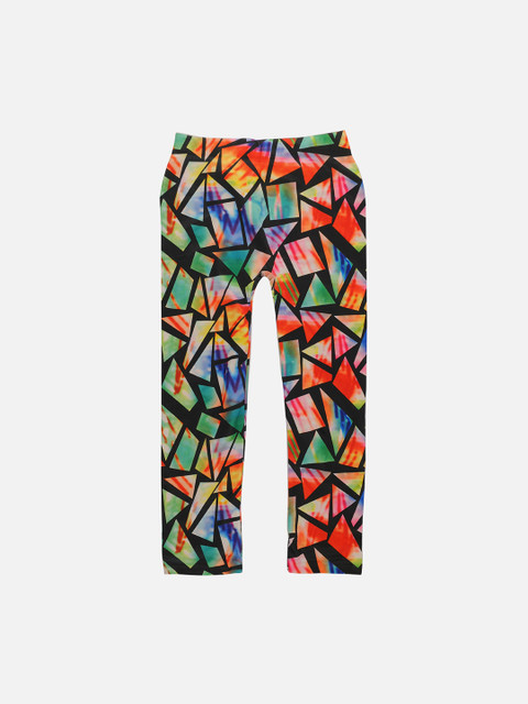 

TINY HUG Girls Multicoloured Printed Tights, Multi