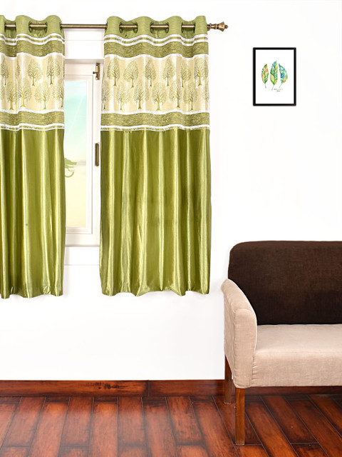 

Ariana Green Single Room Darkening Window Curtain