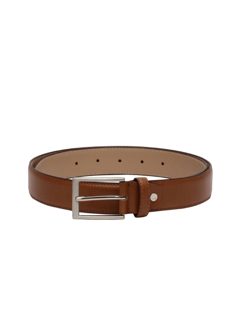

CRUSSET Men Tan Brown Solid Belt