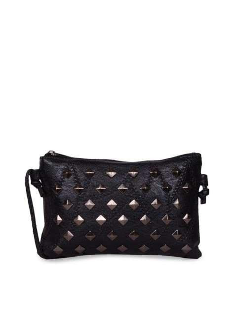 

Bagkok Black Embellished Sling Bag