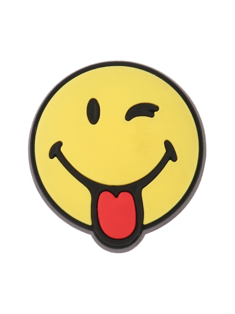 

Crocs Unisex Yellow Silly Smiley Jibbitz Shoe Charm