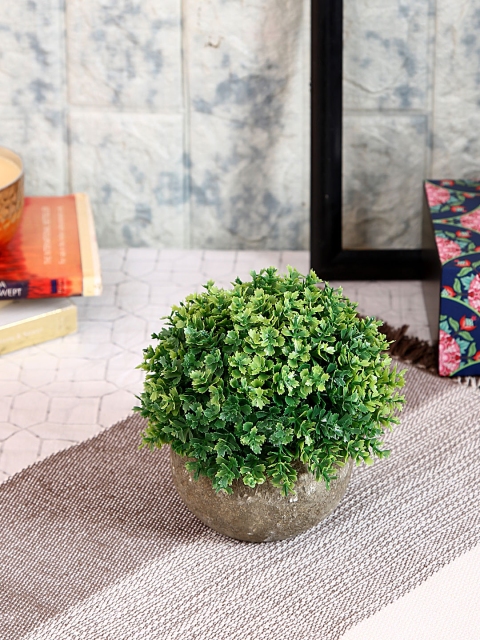 

House Of Accessories Green Artificial Plant With Pot