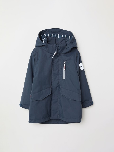 

H&M Boys Blue Water-Repellent Lined Jacket