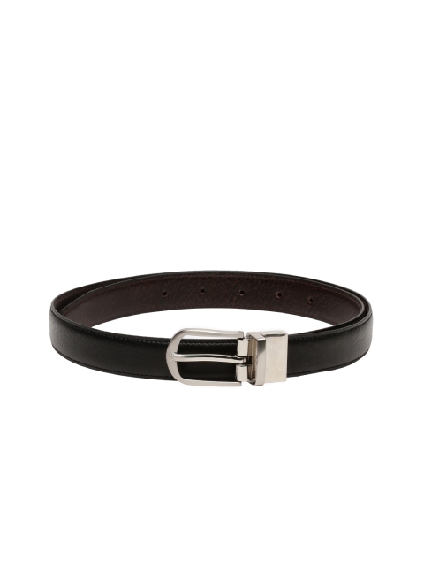 

CRUSSET Women Black & Brown Reversible Solid Belt