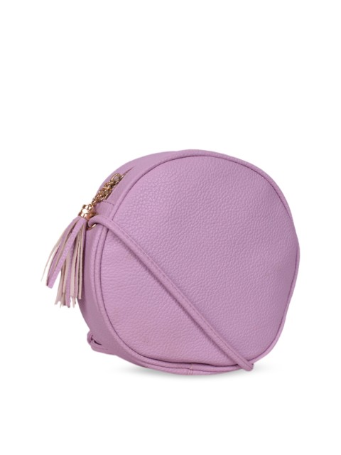 

Bagkok Pink Solid Sling Bag