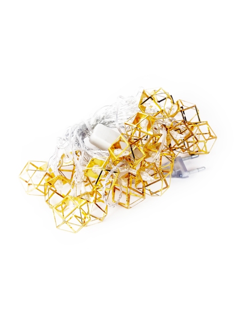 

TAYHAA Gold-Toned Geometric String Lights