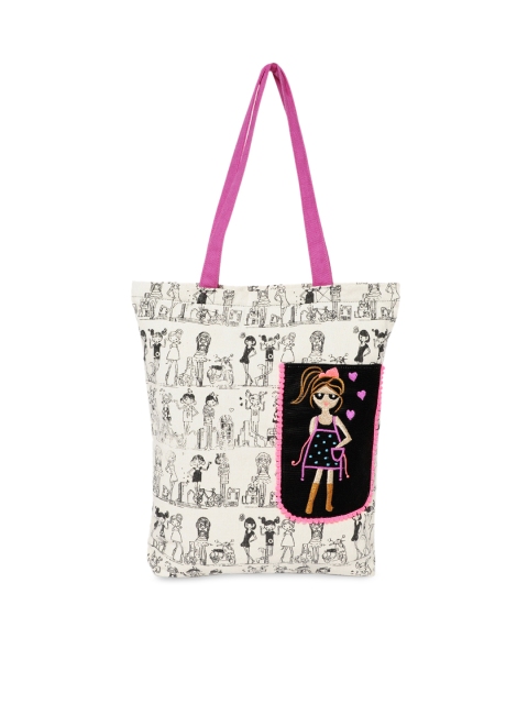 

Pick Pocket Off-White Printed Shoulder Bag