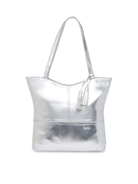 

HORRA Silver-Toned Solid Shoulder Bag