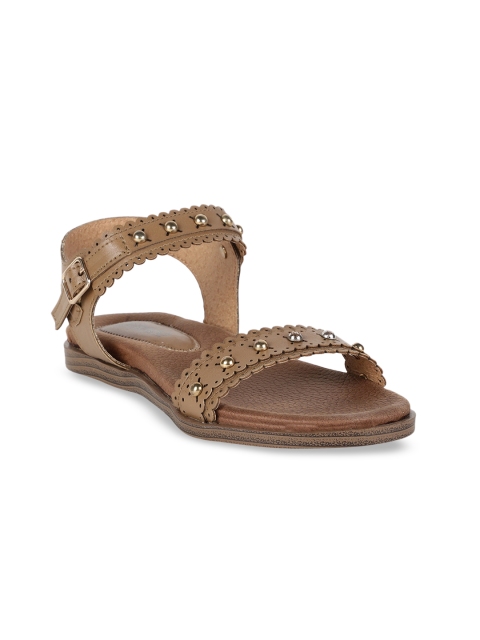 

Jurado Women Beige Embellished Open Toe Flats