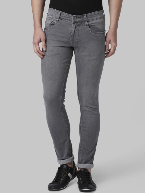 

Park Avenue Men Grey Regular Fit Mid-Rise Clean Look Stretchable Jeans