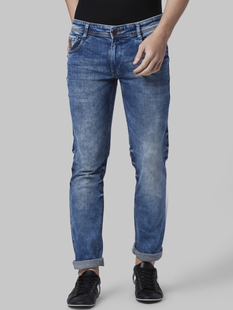 

Park Avenue Men Blue Regular Fit Mid-Rise Clean Look Stretchable Jeans