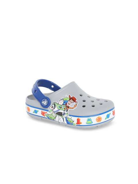 

Crocs Funlab Unisex Grey Solid Clogs