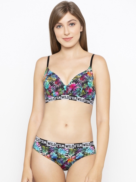 

Candyskin Women Multicolour Lingerie Set CSXMTV-B05-P02-40D, Multi