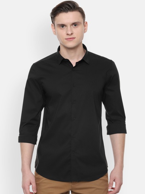 

Allen Solly Sport Men Black Slim Fit Solid Casual Shirt