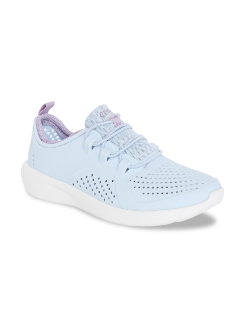 

Crocs Literide Unisex Blue Perforated Sneakers