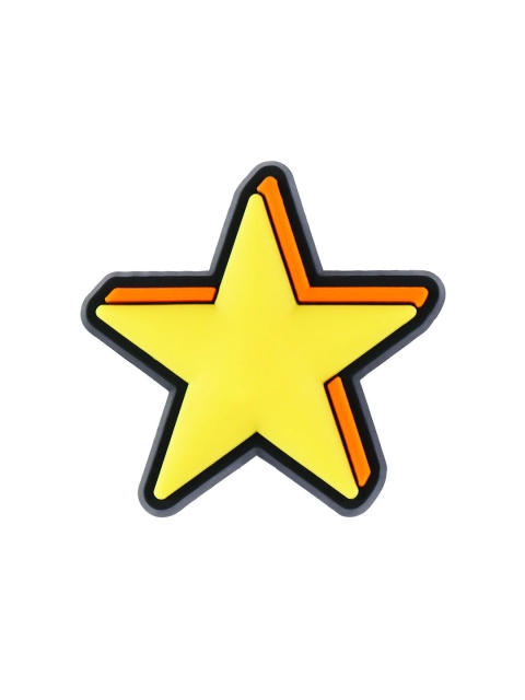 

Crocs Unisex Yellow & Grey Star Jibbitz Shoe Charm