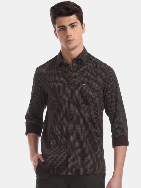 

Arrow Sport Men Brown Slim Fit Printed Casual Shirt