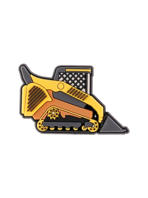 

Crocs Unisex Yellow & Grey Bulldozer Truck Jibbitz Shoe Charm