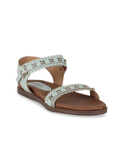 

Jurado Women Green Embellished Open Toe Flats