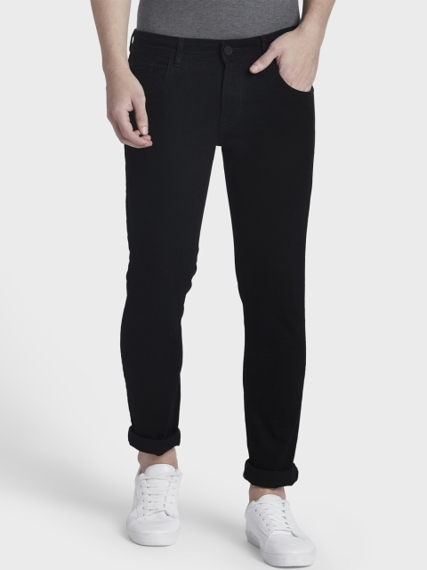 

ColorPlus Men Black Tapered Fit Mid-Rise Clean Look Jeans