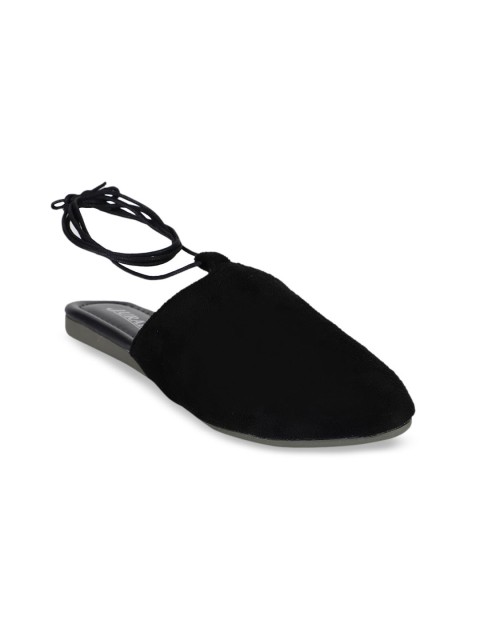 

Jurado Women Black Solid Mules