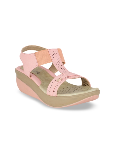 

Jurado Women Pink Perforated Wedges
