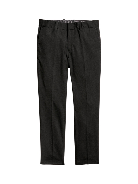 

H&M Boys Black Solid Suit Trousers