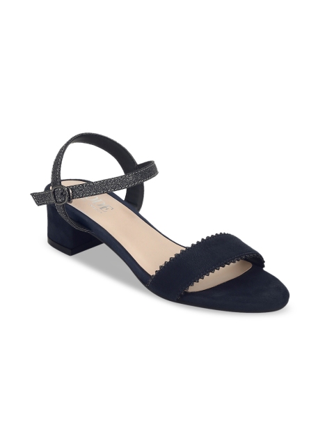 

Mode by Red Tape Women Navy Blue Solid Block Heels