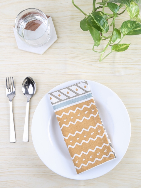 

House This Set of 2 Multicoloured Printed Napkins, Multi
