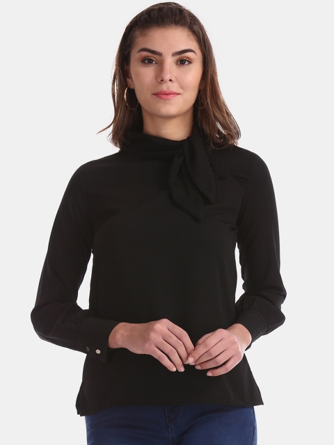 

ELLE Women Black Solid Top