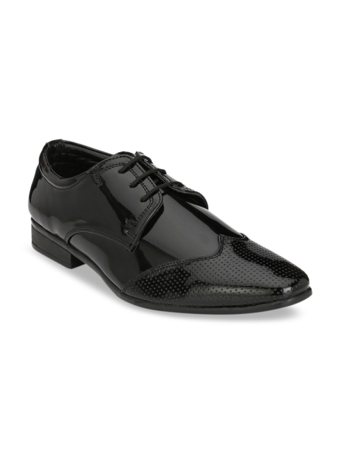 

Hi RELs Men Black Solid Formal Brouges