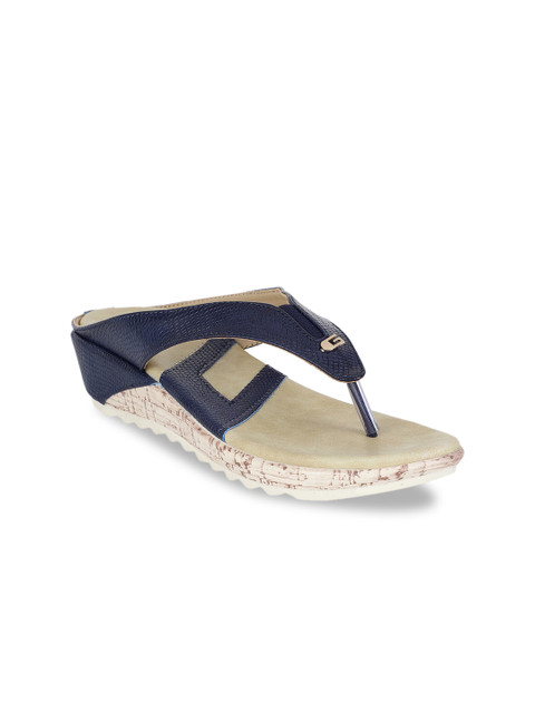

Jurado Women Navy Blue Solid Wedges