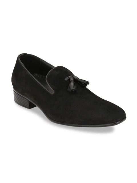 

Hi RELs Men Black Suede Loafers