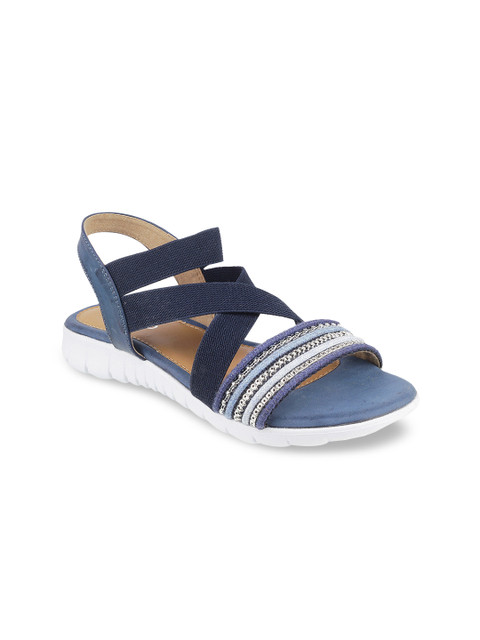 

SOLE HEAD Women Blue Solid Heels