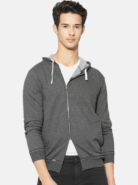 

Campus Sutra Men Grey Solid Tailored Jacket