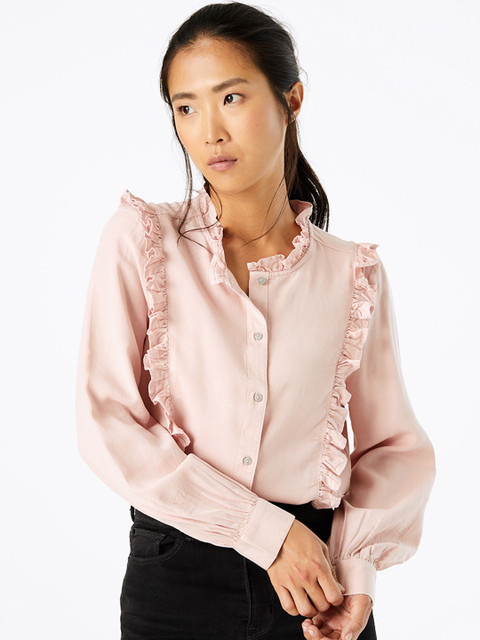 

Marks & Spencer Women Pink Solid Top