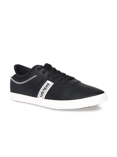 

Flying Machine Men Black Sneakers
