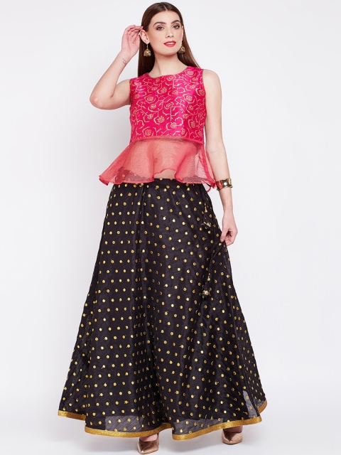 

studio rasa Black Ready to Wear Lehenga with Blouse