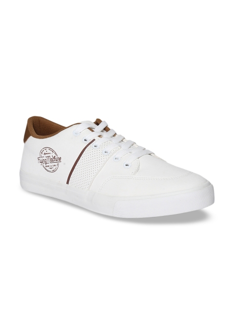 

Flying Machine Men White Sneakers