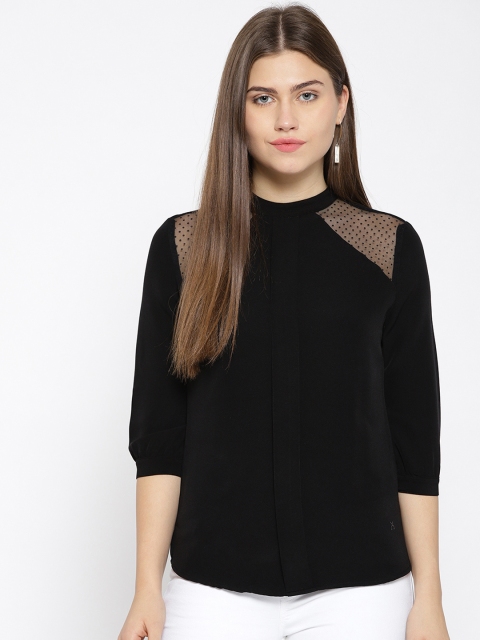 

Xpose Women Black Solid Top
